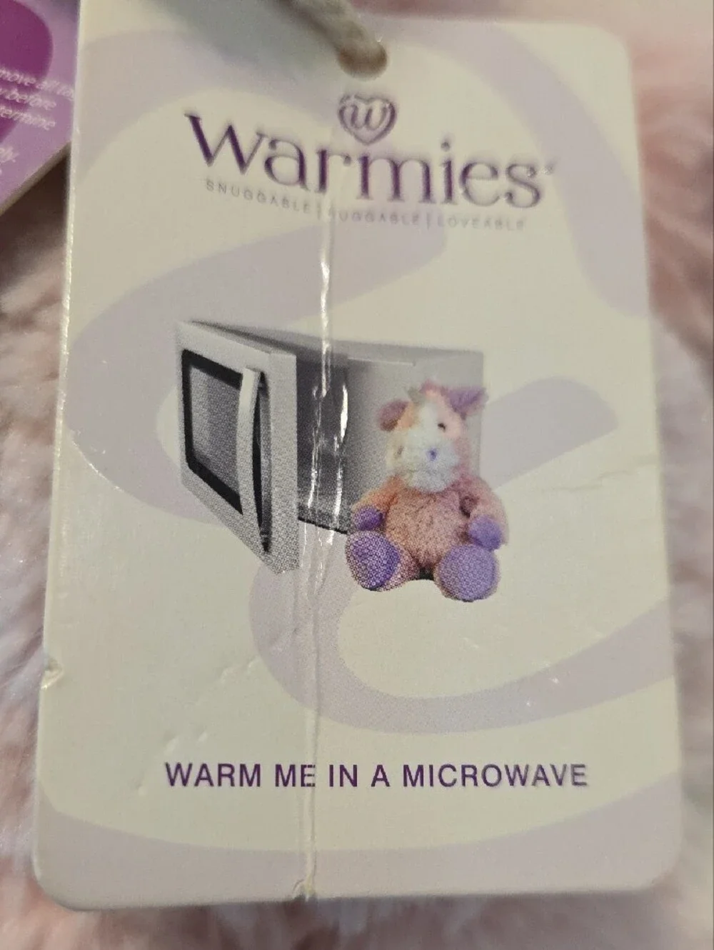 Warmies Plush Unicorn Heat Buddy - Pink